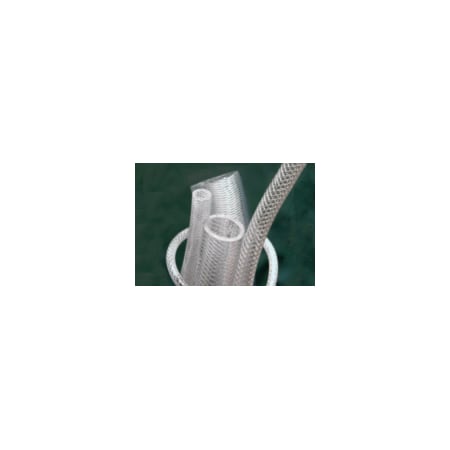 Professional Plastics Clear High Pressure Nylobrade Vinyl Tubing, 0.750 ID X 1.024 OD X 300 TNYLOBRADE.750X1.024X300FTHP